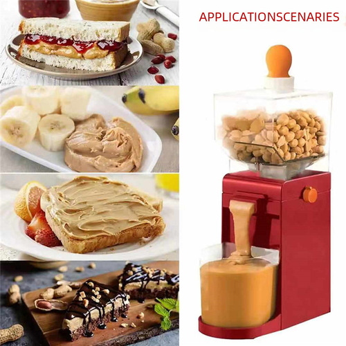 Household Electric Peanut Butter Machine Electric Fully Automatic Grinding Machine Small Home Food Grinder Sesame Butter Machine