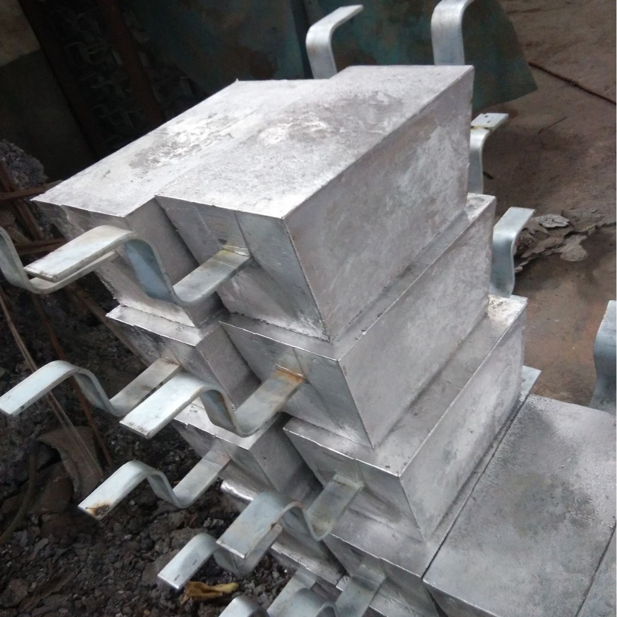 供应港工设施用铝合金牺牲阳极  港工设施防腐铝阳极