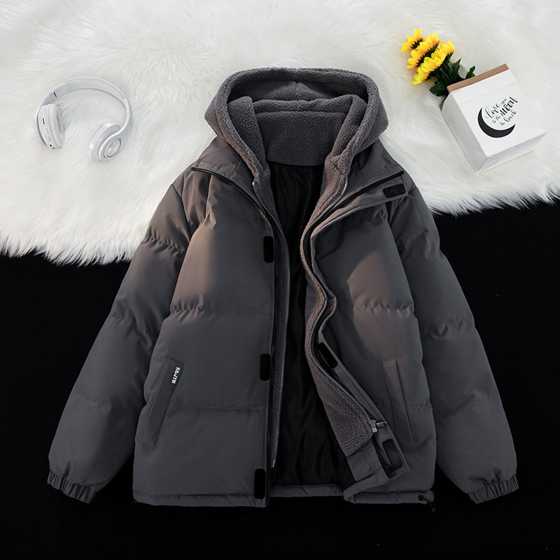 Plus-Size Fleece-Lined Parka – Oversized Thermal Jacket With Hidden Pockets (M-8XL, 3 Colors, 500g Polyester Fill, No-Logo Design)_voghion.com