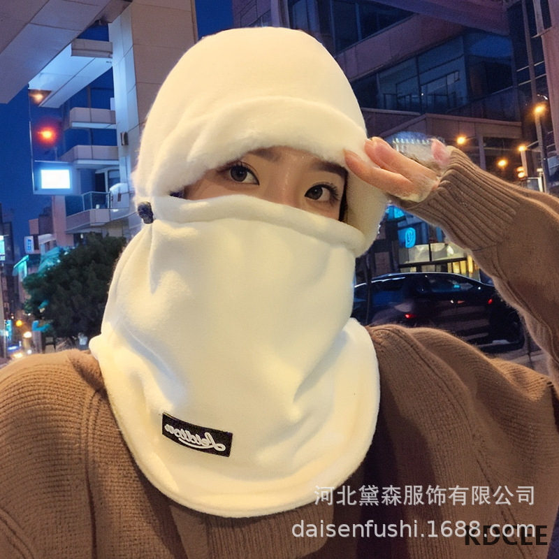 跨境冬季面罩帽户外骑行防风防寒抓绒头套帽加厚保暖风雪帽面罩帽|undefined
