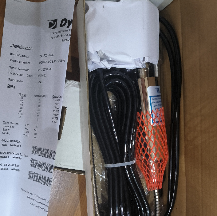 Dynisco丹尼斯科压力传感器MDT462F-1/2-3.5C-15/46-SIL2上海森层