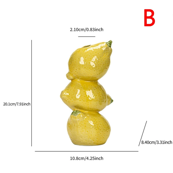 Lemon vase