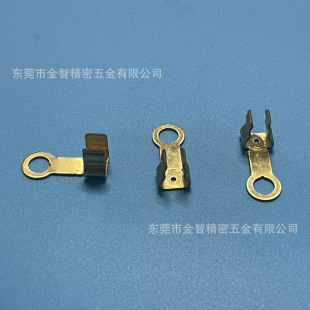 Distribution Box Copper Wire Lug Terminal Round Copper Terminal Lug Ot Open Copper Nose Tinned Stamped Terminal