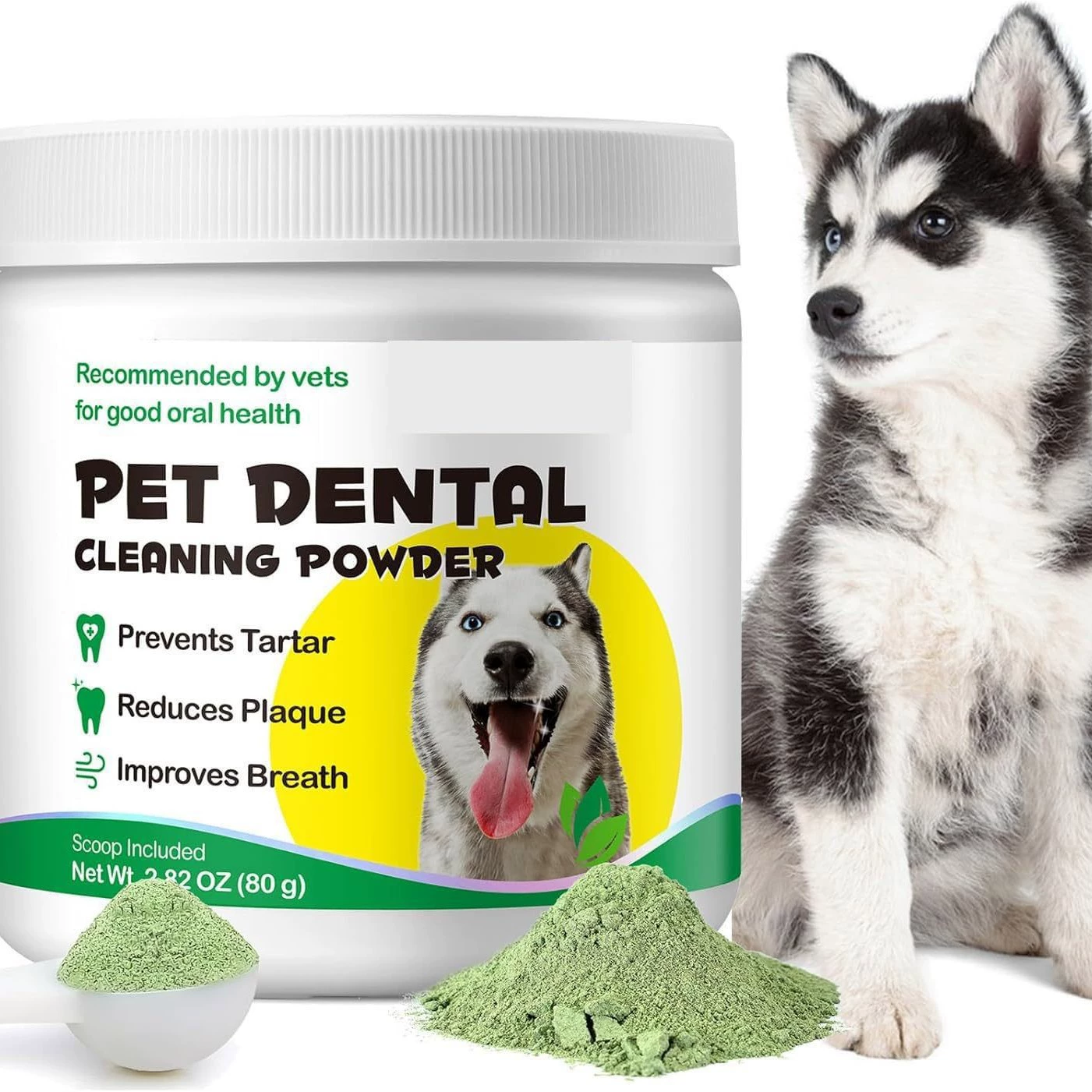 Производитель Source предлагает порошок для чистки зубов и освежителя дыхания для собак, поддерживающий OEM.