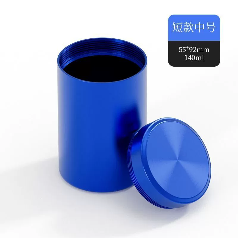 Metal handheld tea for traveling, small box