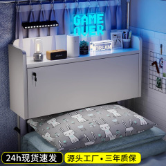 宿舍床上书桌悬空桌上下铺寝室床上电脑桌学长推荐款书桌书架一体