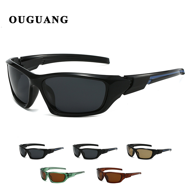 2025 nuevas gafas deportivas al aire libre polarizadas transfronterizas gafas de sol de visión nocturna gafas de sol para hombres y mujeres