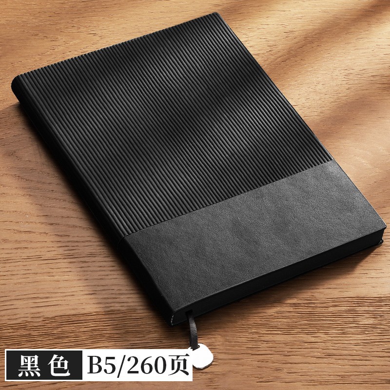 Simple de tres piezas A5 cuaderno de negocios al por mayor Bloc de notas caja de regalo cuaderno diario de oficina en stock al por mayor