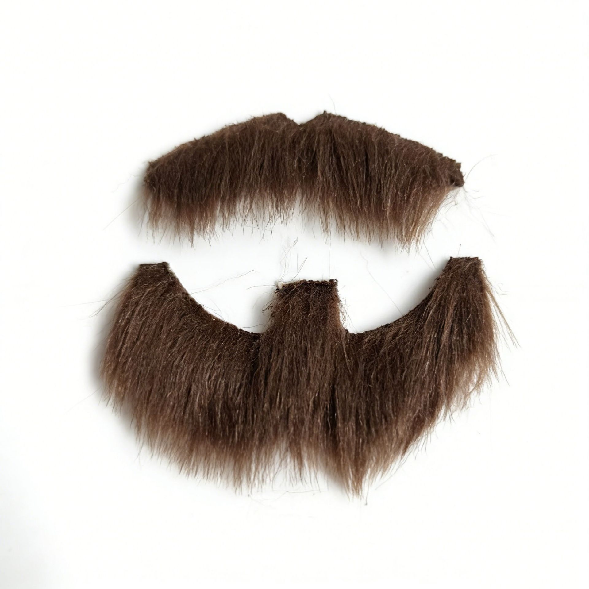 Transfronterizos barba falsa Halloween simulación autoadhesiva barba fiesta cosplay barba multicolor opcional