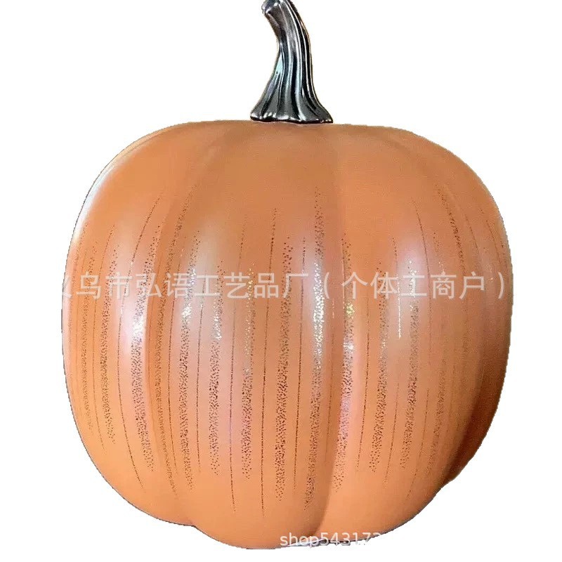Twinkle Light Pumpkins 闪闪发光的南瓜万圣节装饰摆件|undefined