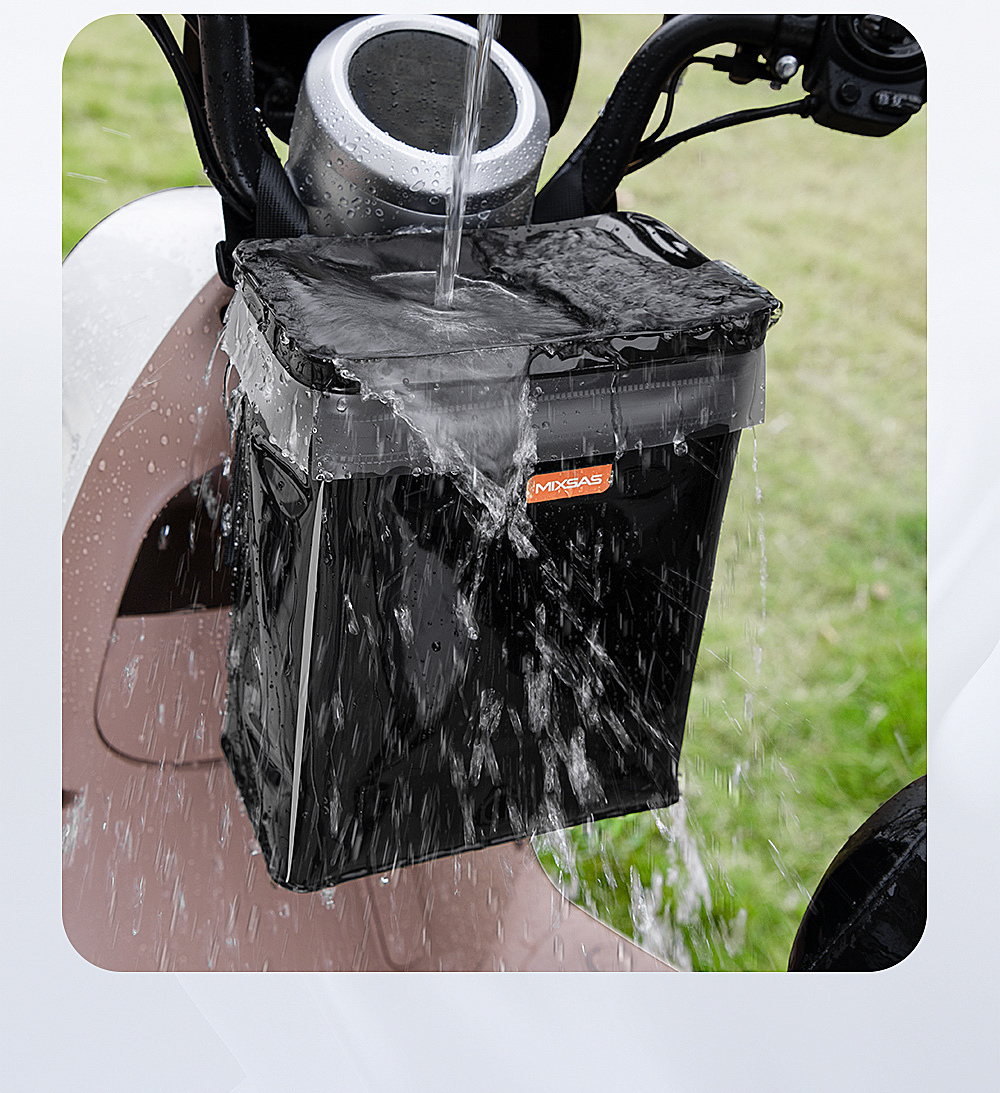 Electric Vehicle Hanging Bag, Front Storage Pocket, Waterproof Large-Capacity Hanging Bag, Universal Battery Vehicle Charger Storage Hanging Bag