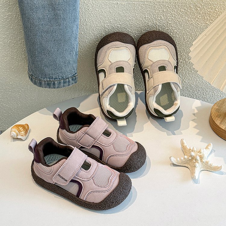 女童运动鞋2025年春季新款透气鞋子男童休闲大童鞋学生跑步鞋宝宝