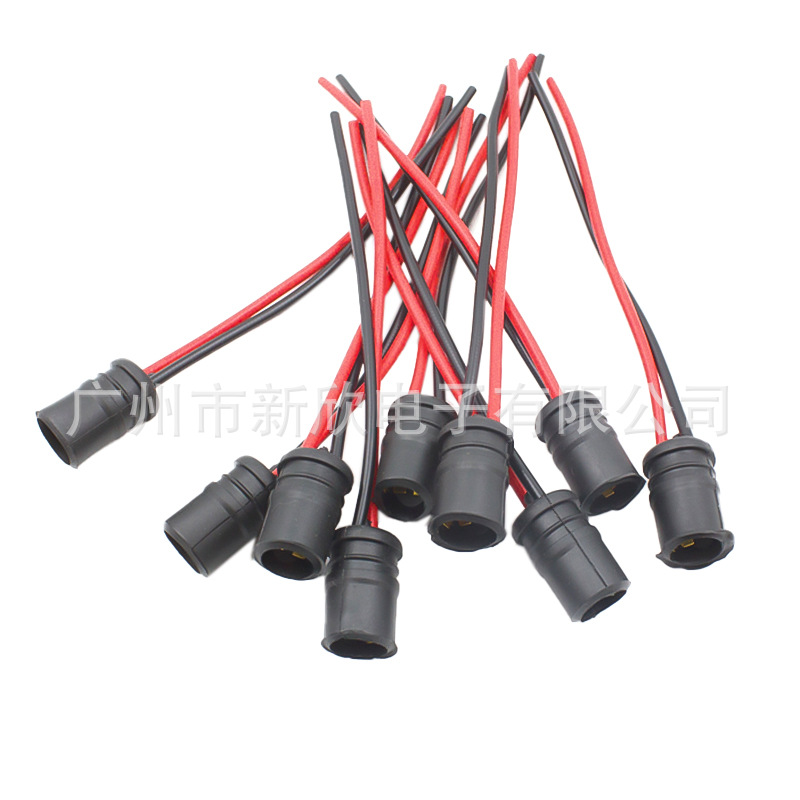 Interfaz T10 para automóviles con cable T15 con cable T10 para LED con cable T15 con cable T10 interfaz de plástico