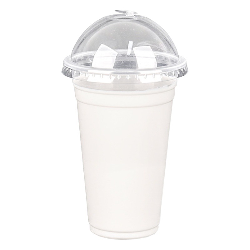 Yaokang taza de té con leche taza de café desechable al por mayor 95 calibre leche de soja con tapa de plástico pp taza de agua comercial