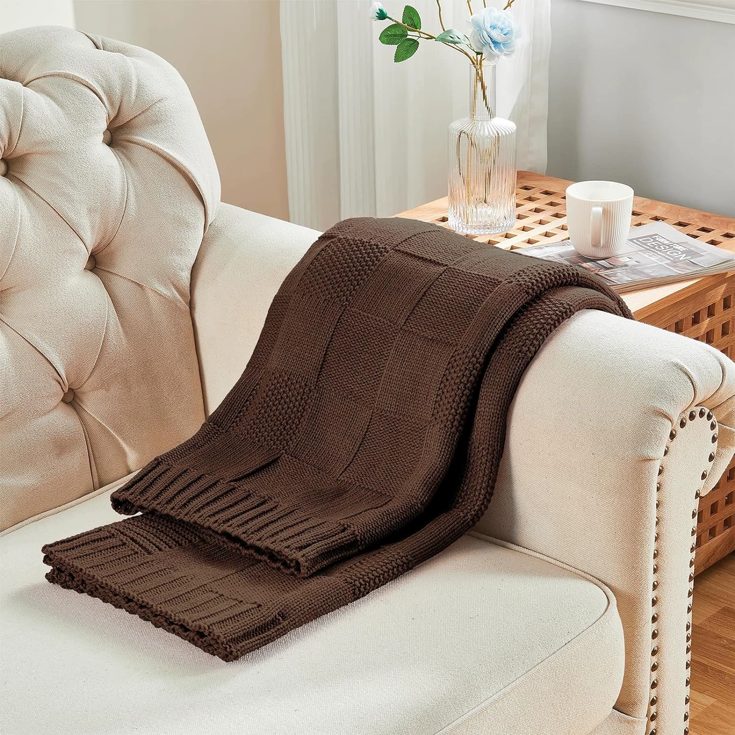 (Cross-border trading), knitted sofa, soft duvet for sleep