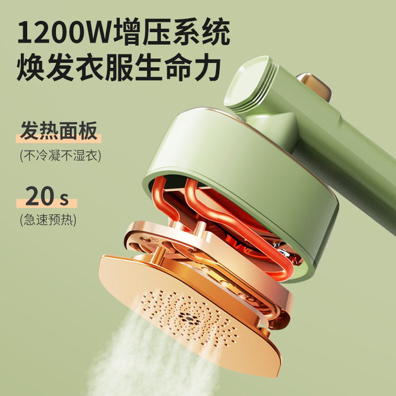 跨境手持挂烫机蒸汽熨斗家用小型便携式宿舍神器烫衣服熨烫机代发|undefined