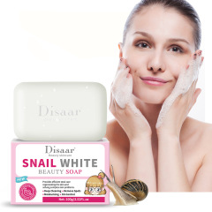 Cross-border Disaar Rice Snail Handmade Moisturizing and Brightening Vitamin C Skincare Essence Soap Wholesale Soap