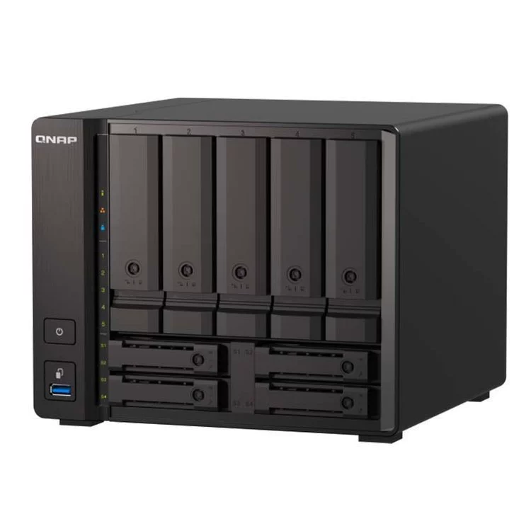 QNAP QNAP TS-h973AX-8GB стабильный ввод-вывод низкая задержка поддерживает QuTS hero 10G N
