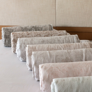 2025 New Yun Cui Tencel Cotton Yarn-Dyed Washable All-Season Quilt Summer Quilt Four-Piece Set Machine Washable Air-Conditioned Quilt Core