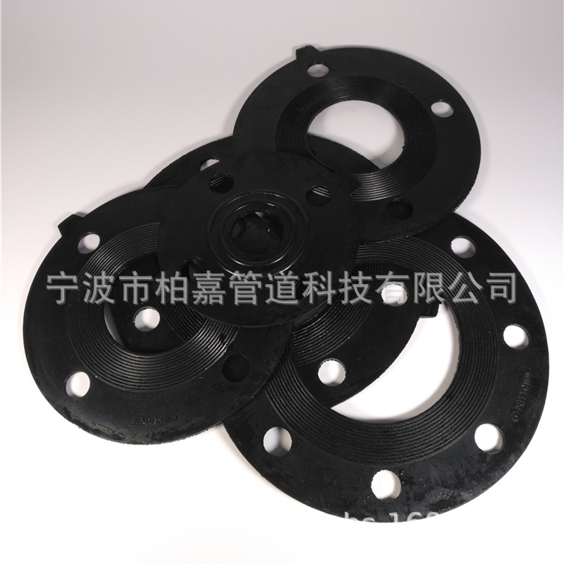 橡胶法兰垫片 阀门管道法兰密封垫 丁晴氟橡胶垫 带孔化工密封垫