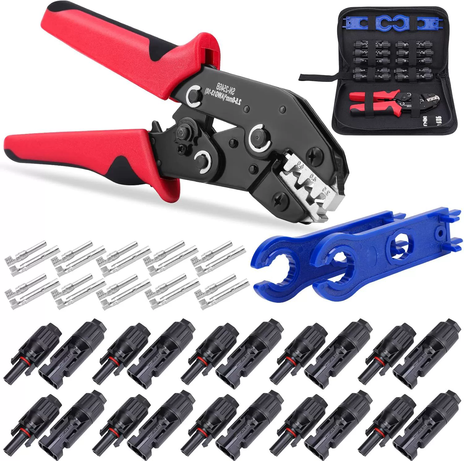 Набор клеммных зажимов SVILINEK для солнечных панелей, 10 шт.