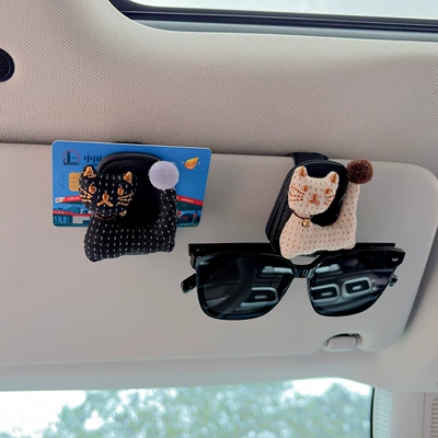 Multifunctional Car Sunglasses and | Car Glasses Clip/Bill Clip