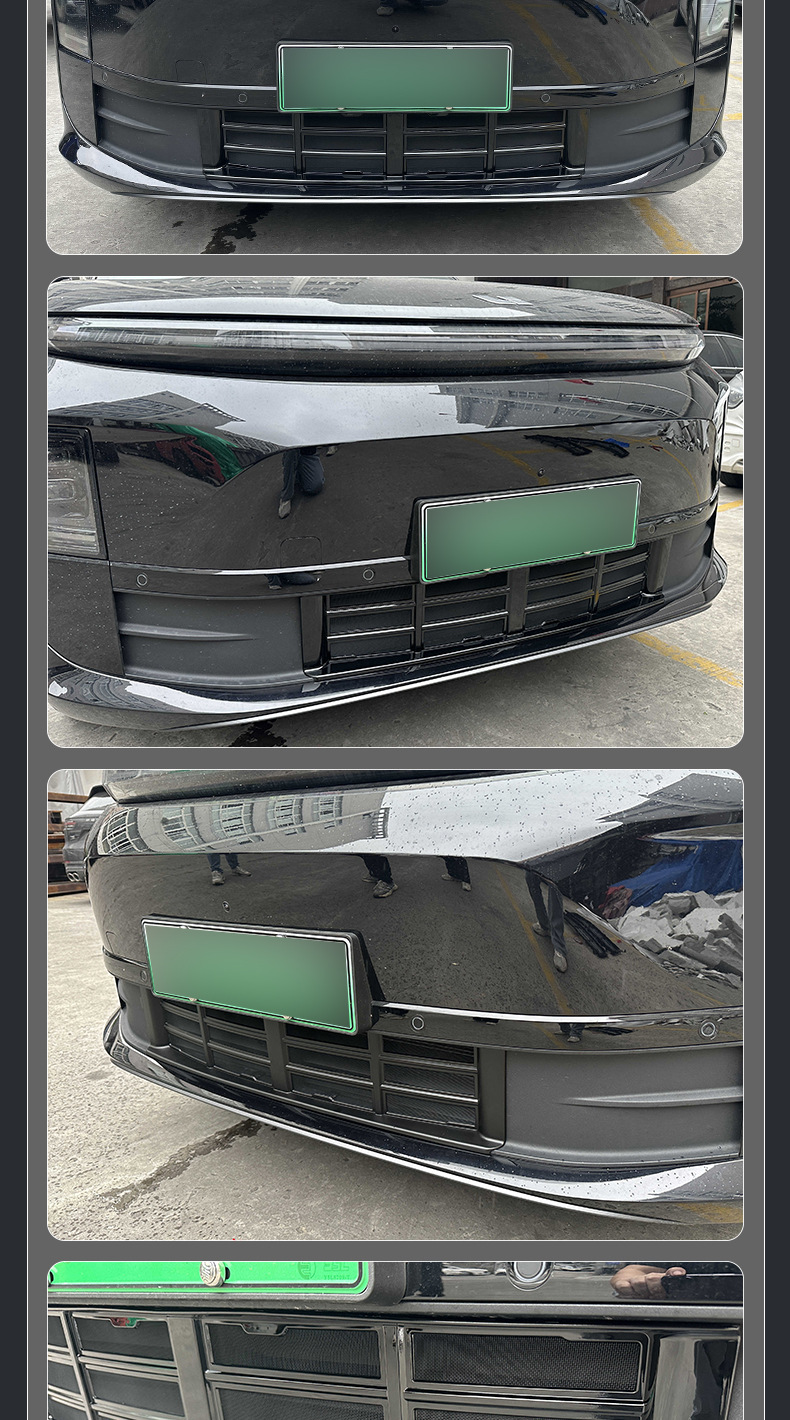 Suitable for the Ideal L6 snap-on anti-insect mesh front grille modification kit to protect against mosquitoes and catkins