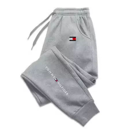 跨境汤迷男装潮流印花卫裤 街潮大码男裤 秋冬加绒长裤男