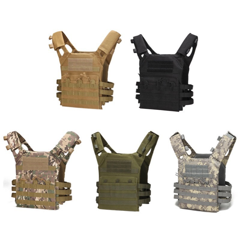 Chaleco táctico JPC chaleco de combate ligero camuflaje al aire libre multifuncional chaleco de entrenamiento MOLLE bolso al por mayor para hombres