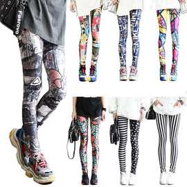Fashion Leggings Sexy Casual Highly Elastic and Colorful Le1