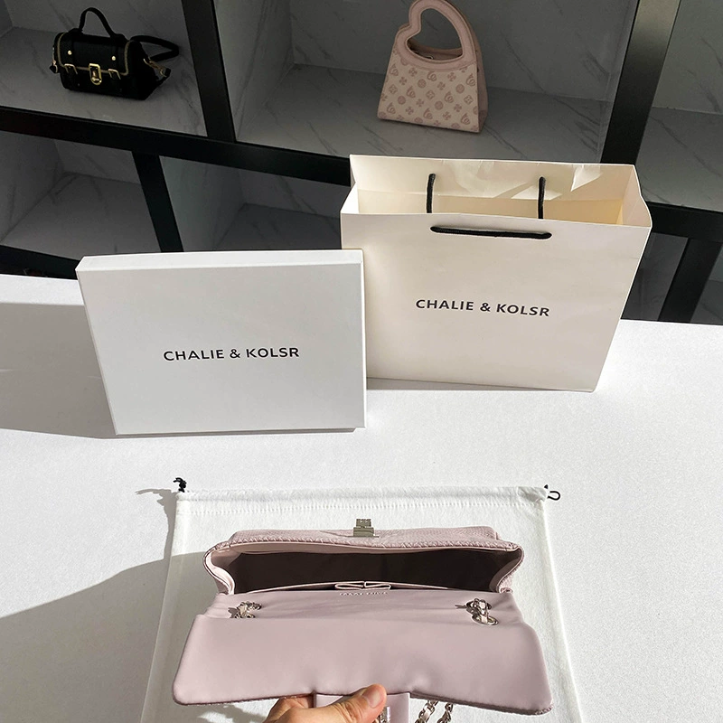 Chain, one-shoulder bag, crocodile print, wholesale
