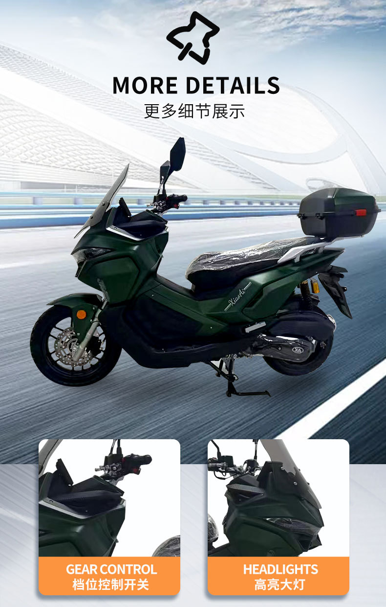 Foreign Trade Export Fuel-Powered Adv First-Generation Off-Road Motorcycle Complete Vehicle 180Cc Adult Motorcycle Cross-Border