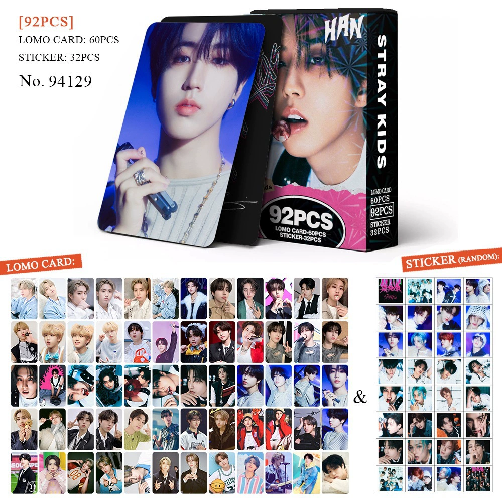 Набор 92 карточки с фото, BTS BPSKTWICE, двусторонние LOMO-карточки, фабричная печать