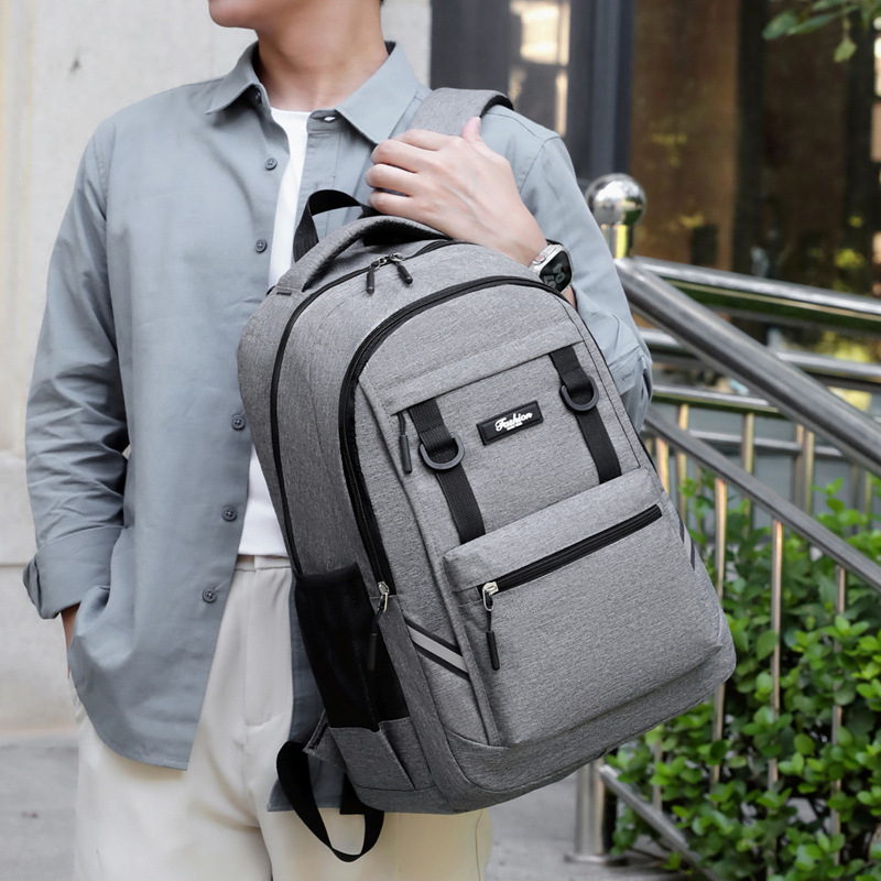 Large Capacity Men's Travel Backpack For School And Outdoor Use_voghion.com