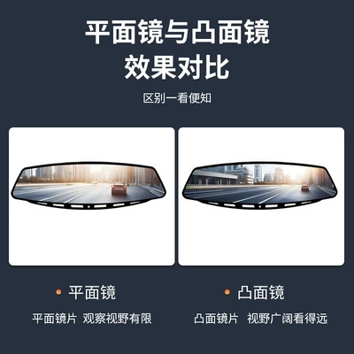 Car Multi-function Modification, Large field of view rear view auxiliary mirror