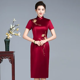 旗袍;女式马甲;晚礼服