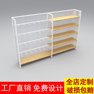 名創貨架單面中島展示櫃精品店飾品店母嬰店鞋店文具店展示架商用