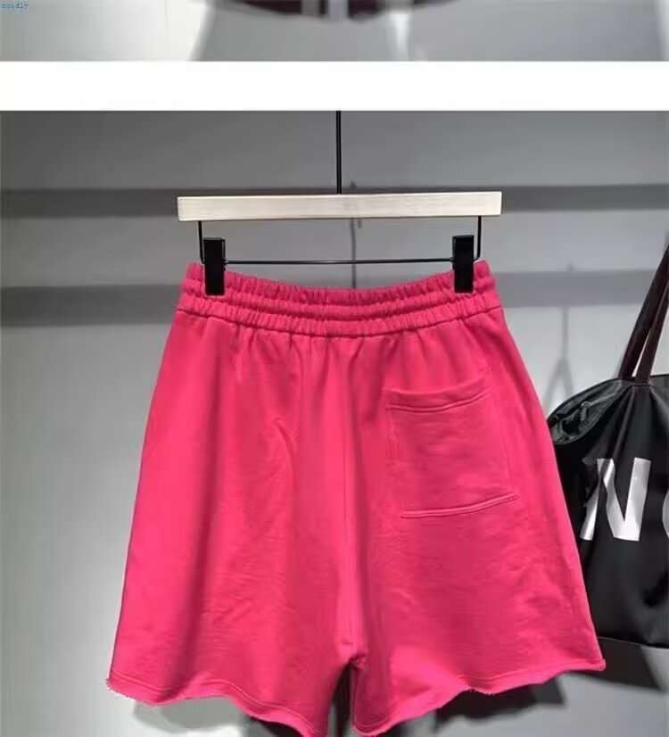Men's Oversized Casual Shorts With Drawstring And Graphic Print_voghion.com