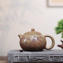 正宗宜兴紫砂壶原矿高温柴烧段泥大品江山西施壶高档茶壶茶具礼品
