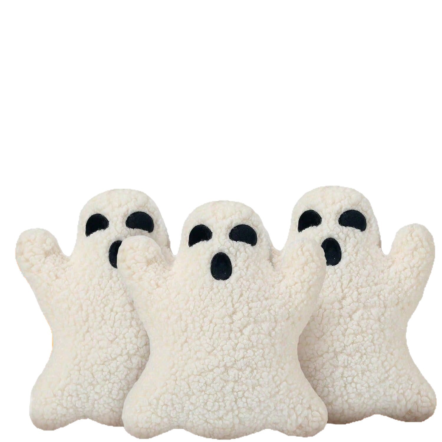 Nuevo juguete de peluche transfronterizo almohada fantasma decoración de cojines para el hogar de Halloween muñeca de regalo de vacaciones