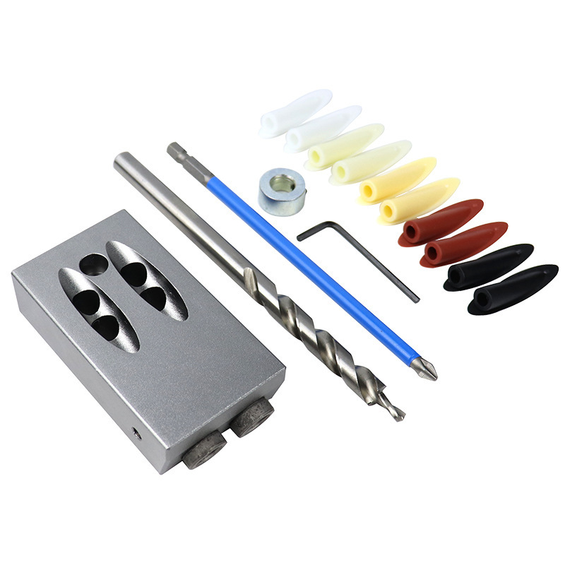 木工斜孔开孔器 钻孔定位器木工板材连接器DIY木工工具