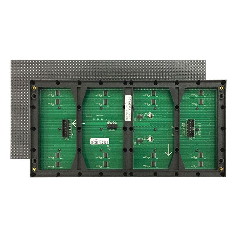 Factory direct selling P4.75 two -color LED display module indoor and outdoor highlighted table sticker unit big screen large screen module 2