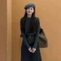 气质秋季显瘦长裙