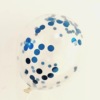 Transparent nail sequins, balloon, decorations, suitable for import, 12inch, 8G, increased thickness