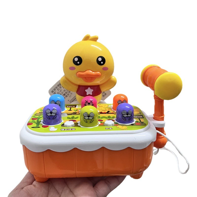 Счастливая крыса избиение машина утка музыка История рассказывать мультфильм головоломка раннее образование игровой автомат дети играют дома игрушки