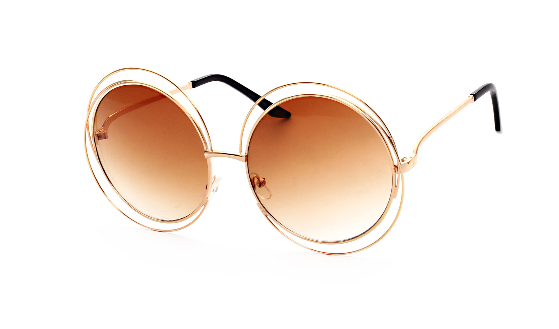 골드 프레임 더블 티 c3