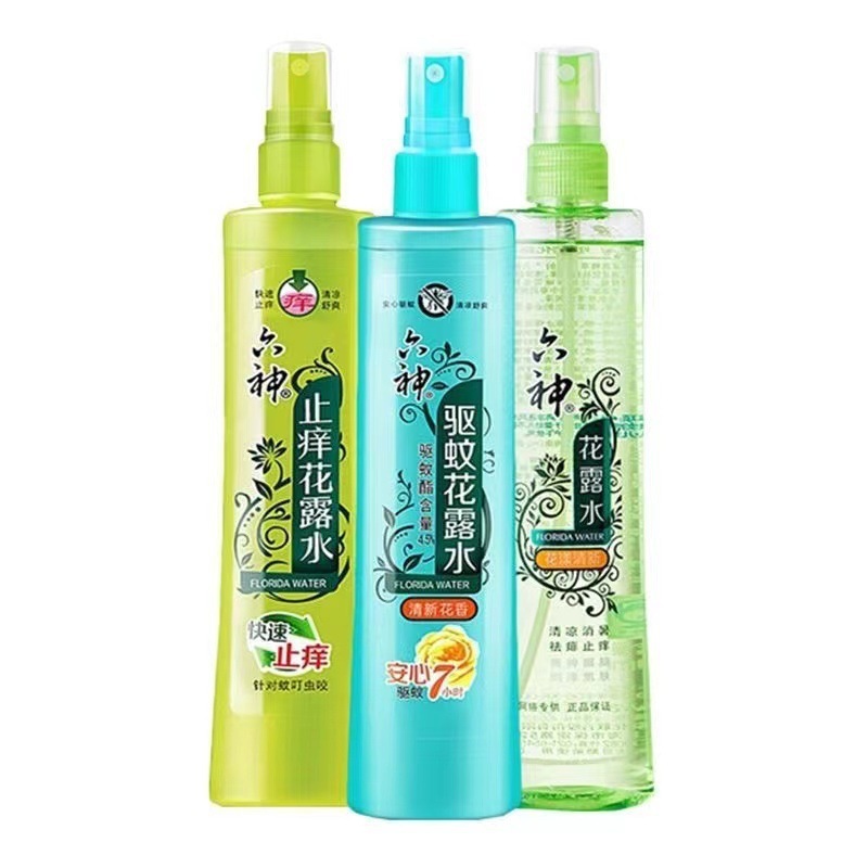 六神花露水 蚊よけ180ml かゆみ止めスプレー 冷却効果 グループ購入 上海蚊取り液 労働保険福利厚生品|undefined