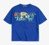 Multicoloured blue T-shirt