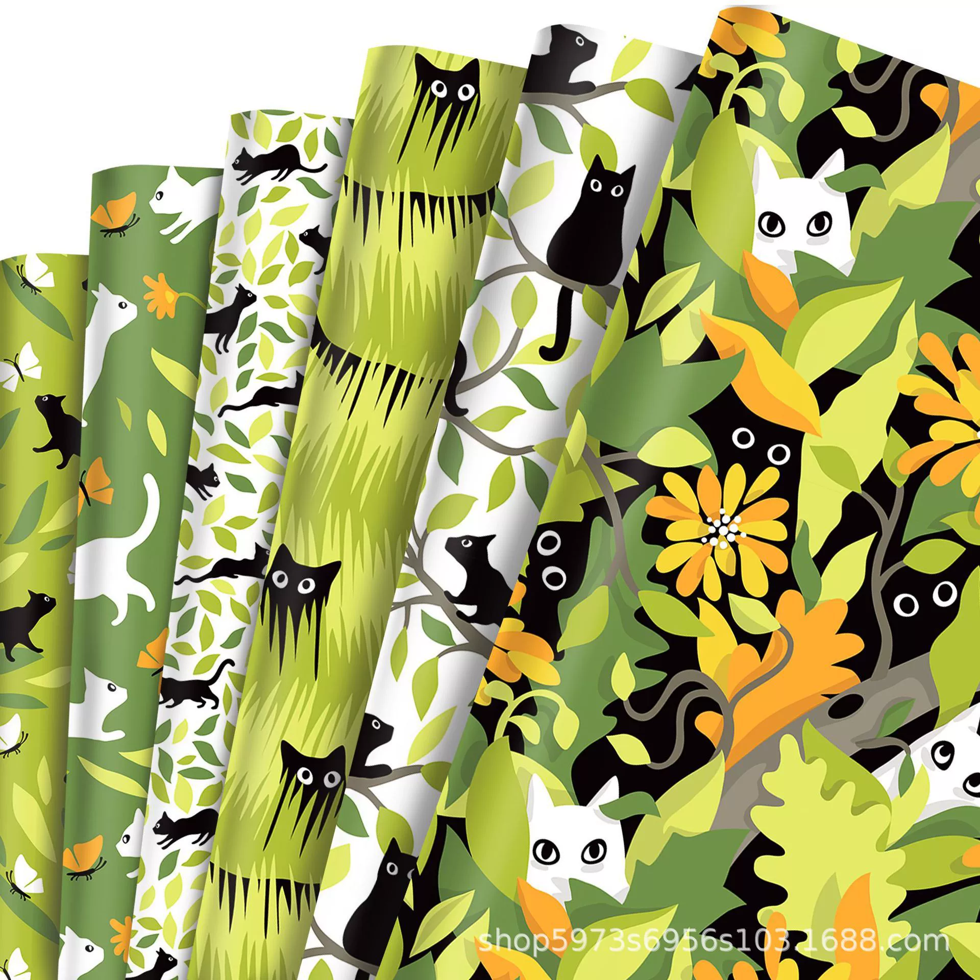 WZ103 кошачий подарок декоративная бумага для вечеринки подарок подарочная коробка декоративная внешняя упаковка бумага для черной кошки