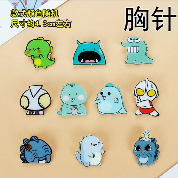 Monster, brooch, 1 pieces